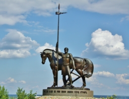 Пенза. Памятник Первопоселенцу