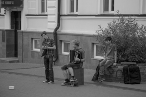 уличные музыканты