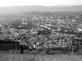 Тбилиси вид на город