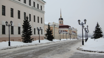 Казанский Кремль зимой