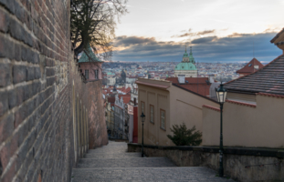 Рассвет в Праге