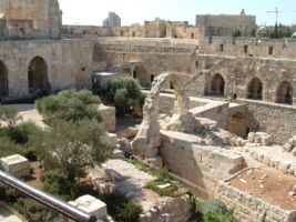Стены замка царя Давида