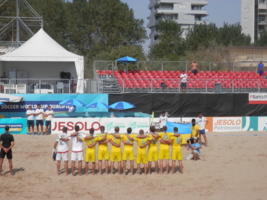 сборная по футболу на песке