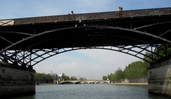 Париж. Мост Влюблённых