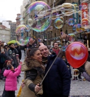 Пузырики, селфи, Прага...