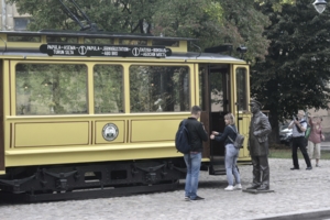 Старый трамвай из Выборга
