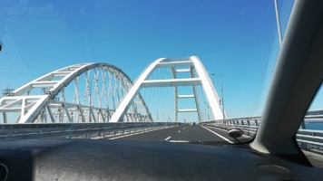 Крымский мост глазами автомобилиста!