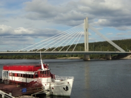 мост Яткянкюнттиля «свеча сплавщика»