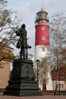 Балтийск, самый западный маяк России
