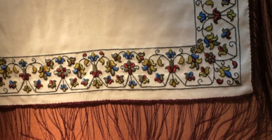 Как вышивали в XVII веке