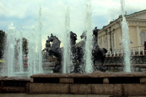 Московский фонтан.
