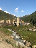 Высокогорное село Ушгули, Сванетия
