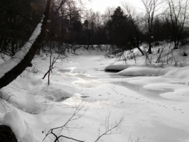 Ещё река в плену зимы...