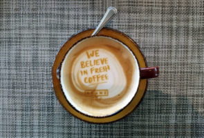 Мы верим в свежий кофе