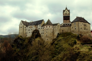Замок Локет, Чехия.