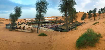 Пикник в Аравийской пустыне