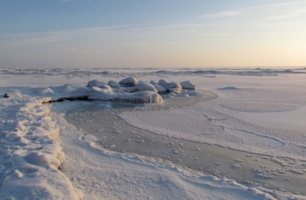 Финский залив подо льдом