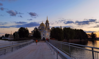 Мост в обитель преподобного Нила Столобенского
