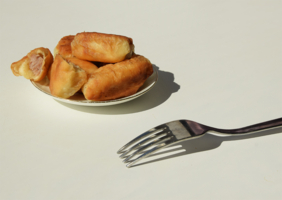 Испекла бабушка мини-пирожки