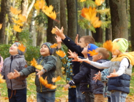 Постановочный листопад