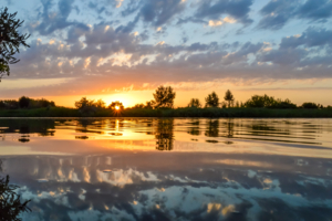 Последний луч прощального заката