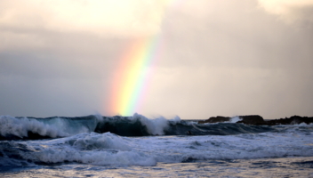 Радуга над Атлантикой...