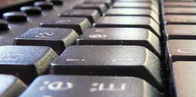 Пыльная клава.