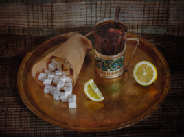 Чай с лимоном