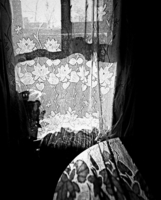 Окно.Деревня.Самовар.. Свет.Тени.Солнце.Занавеска)