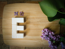 Кубики сирени