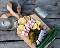 флэтлэй со стаканом)