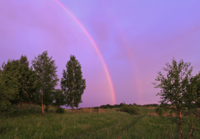 Яркий вечер