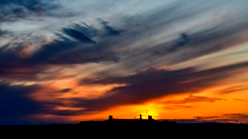 Ночь подкралась незаметно