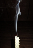 Свеча горела