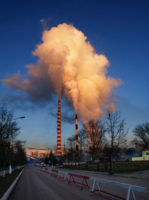 Производство закатных облаков
