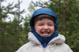 Папа сказал что-то смешное