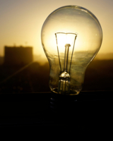 Солнце в лампе