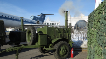 Полевая кухня. Будет каша.