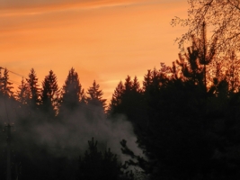 На закате дня