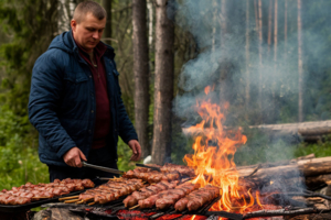 Лесной пикник