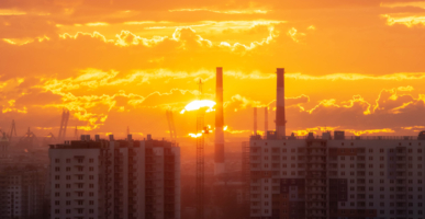 На закате дня