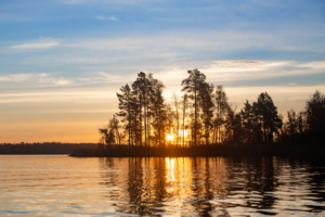 Утро на Вуоксе
