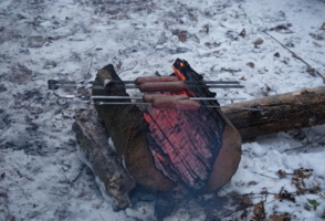 Лесная барбекюшница