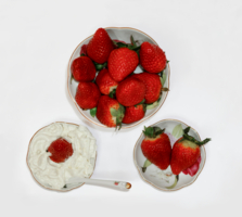 Клубника со сливками