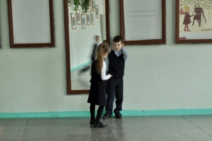 На перемене