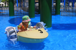 В жаркий день