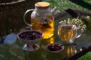 Чай с вареньем