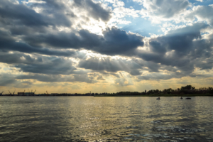 Лучики веером