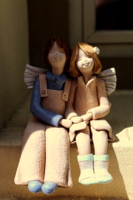 Влюблённые.