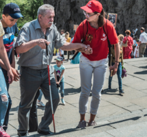 молодым у нас дорога, старикам везде почет...